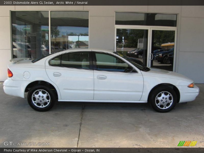 Arctic White / Neutral 2003 Oldsmobile Alero GL Sedan