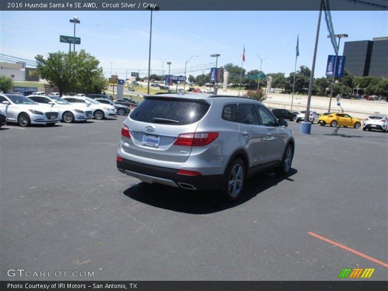 Circuit Silver / Gray 2016 Hyundai Santa Fe SE AWD