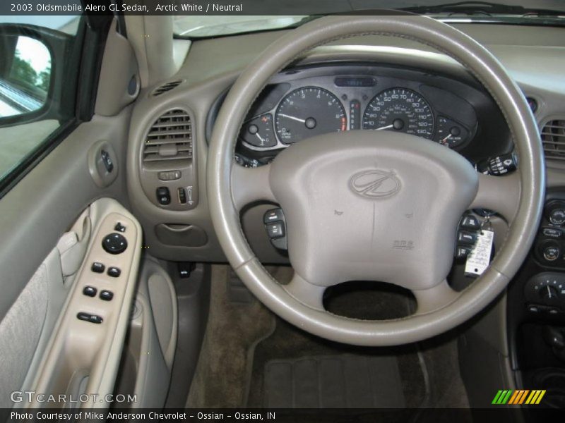 Arctic White / Neutral 2003 Oldsmobile Alero GL Sedan