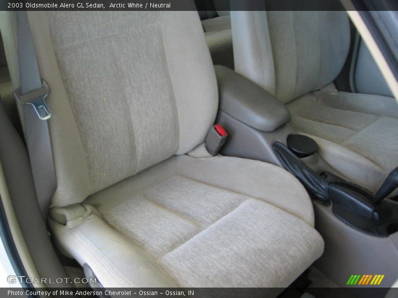 Arctic White / Neutral 2003 Oldsmobile Alero GL Sedan
