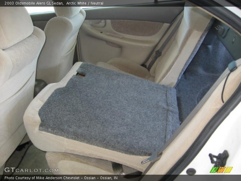 Arctic White / Neutral 2003 Oldsmobile Alero GL Sedan