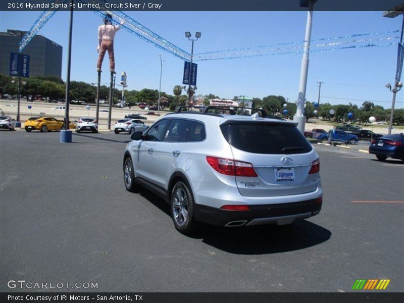Circuit Silver / Gray 2016 Hyundai Santa Fe Limited
