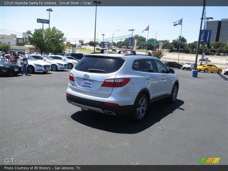 Circuit Silver / Gray 2016 Hyundai Santa Fe Limited