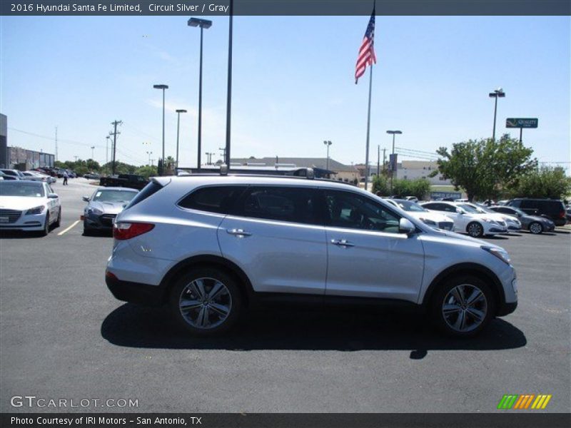 Circuit Silver / Gray 2016 Hyundai Santa Fe Limited