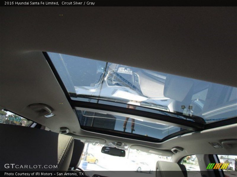 Circuit Silver / Gray 2016 Hyundai Santa Fe Limited