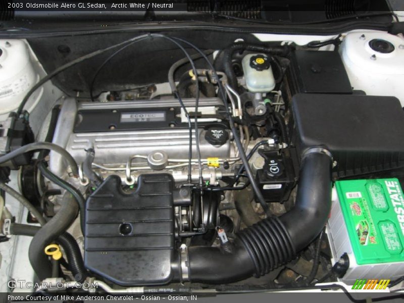 Arctic White / Neutral 2003 Oldsmobile Alero GL Sedan