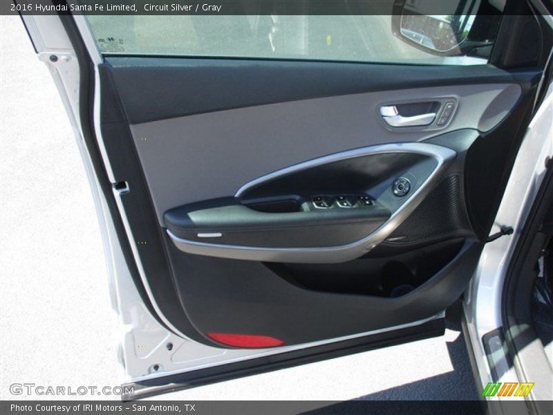 Circuit Silver / Gray 2016 Hyundai Santa Fe Limited