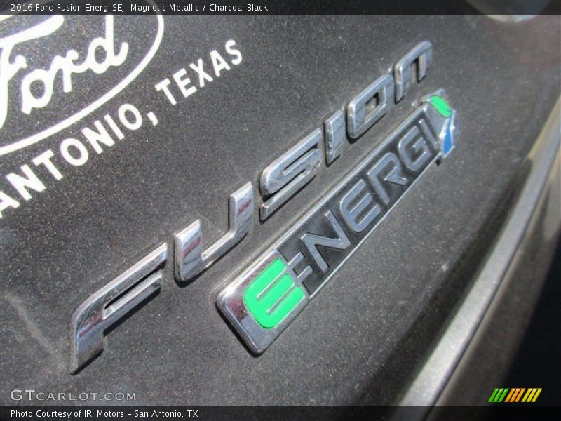Magnetic Metallic / Charcoal Black 2016 Ford Fusion Energi SE