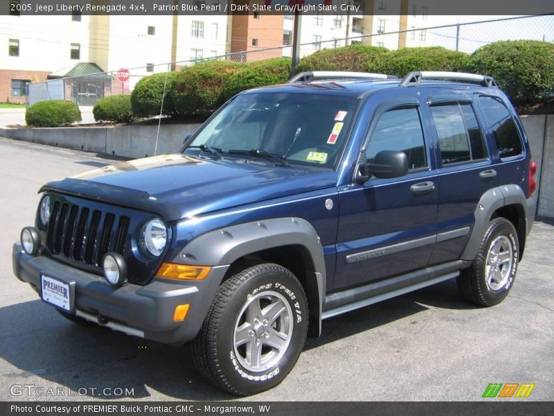 Patriot Blue Pearl / Dark Slate Gray/Light Slate Gray 2005 Jeep Liberty Renegade 4x4