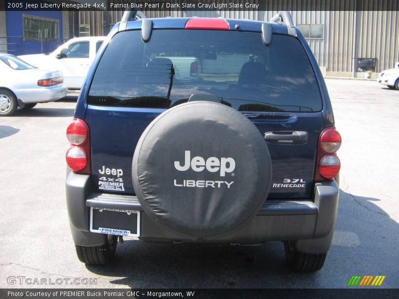 Patriot Blue Pearl / Dark Slate Gray/Light Slate Gray 2005 Jeep Liberty Renegade 4x4