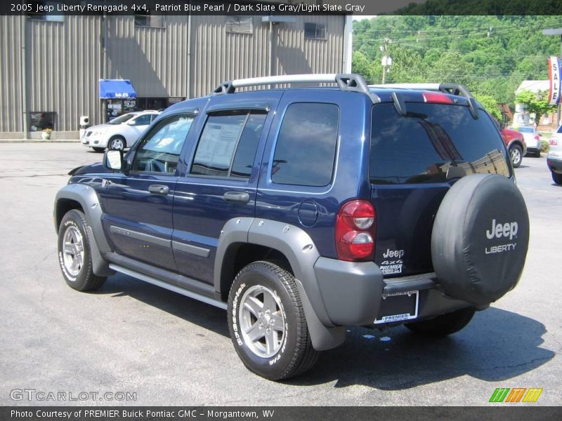 Patriot Blue Pearl / Dark Slate Gray/Light Slate Gray 2005 Jeep Liberty Renegade 4x4