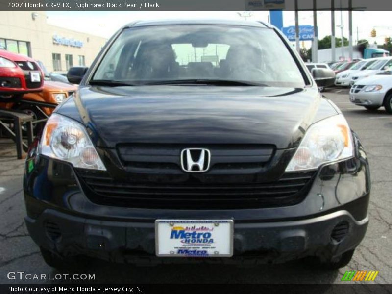 Nighthawk Black Pearl / Black 2007 Honda CR-V LX