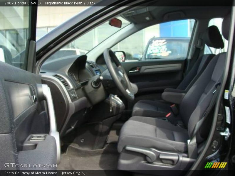 Nighthawk Black Pearl / Black 2007 Honda CR-V LX