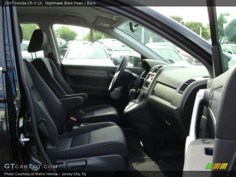 Nighthawk Black Pearl / Black 2007 Honda CR-V LX