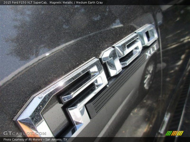 Magnetic Metallic / Medium Earth Gray 2015 Ford F150 XLT SuperCab