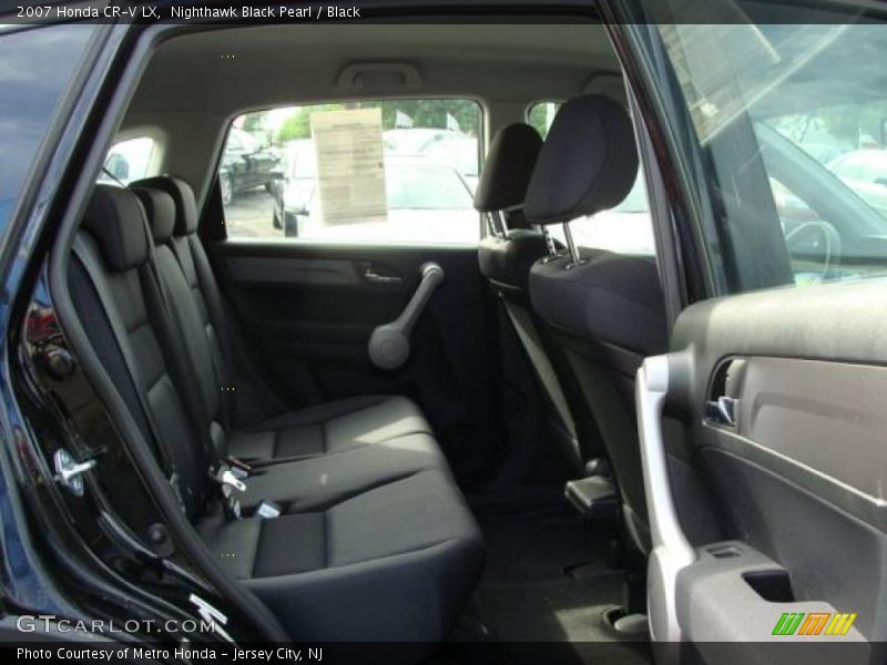 Nighthawk Black Pearl / Black 2007 Honda CR-V LX