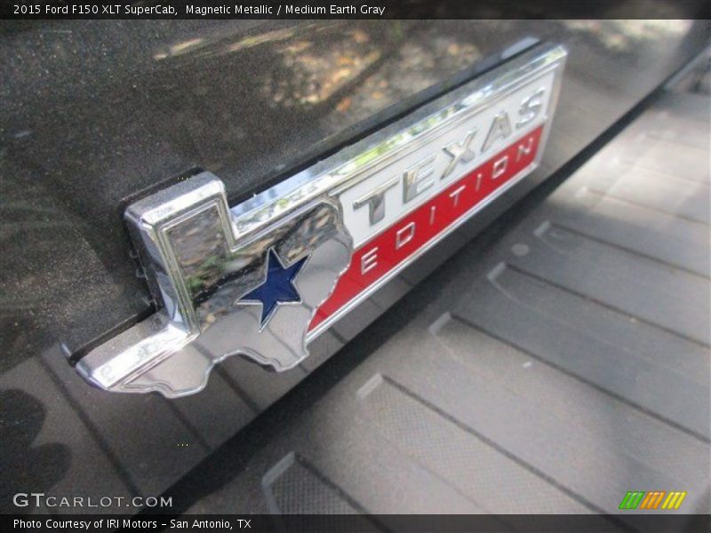 Magnetic Metallic / Medium Earth Gray 2015 Ford F150 XLT SuperCab