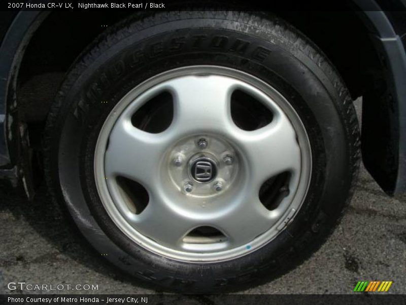 Nighthawk Black Pearl / Black 2007 Honda CR-V LX