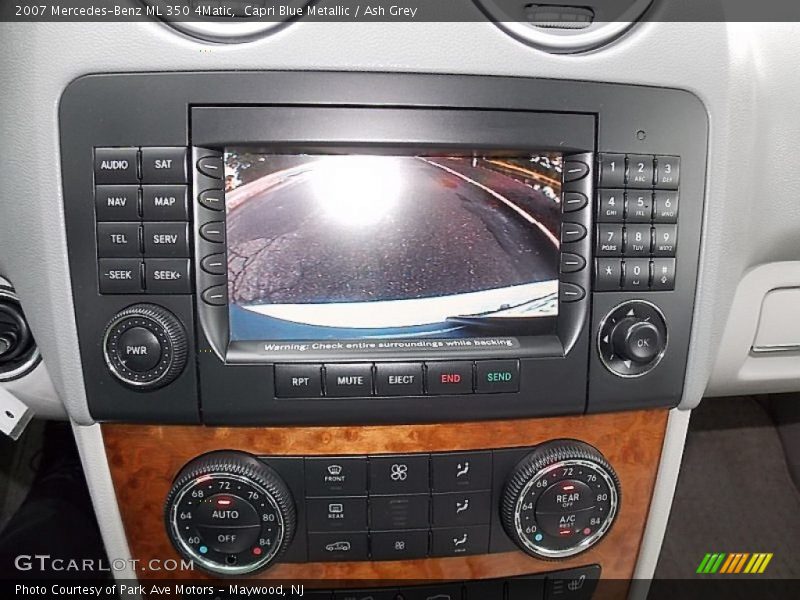 Capri Blue Metallic / Ash Grey 2007 Mercedes-Benz ML 350 4Matic