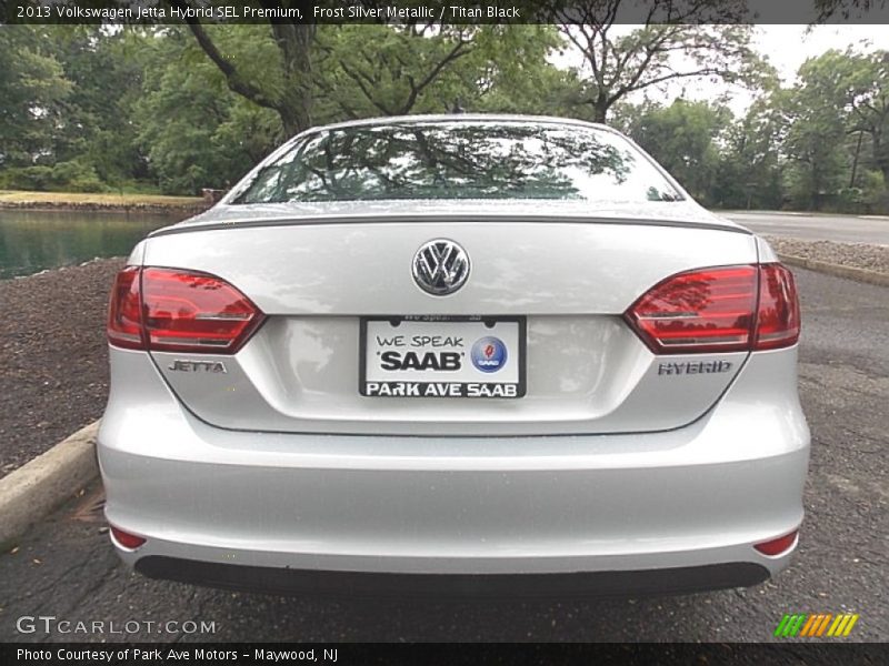Frost Silver Metallic / Titan Black 2013 Volkswagen Jetta Hybrid SEL Premium