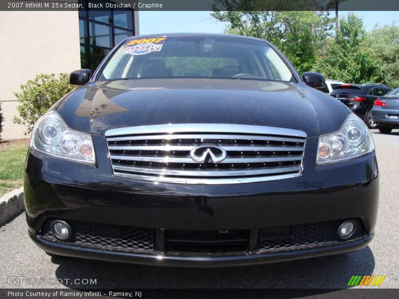 Black Obsidian / Graphite 2007 Infiniti M 35x Sedan