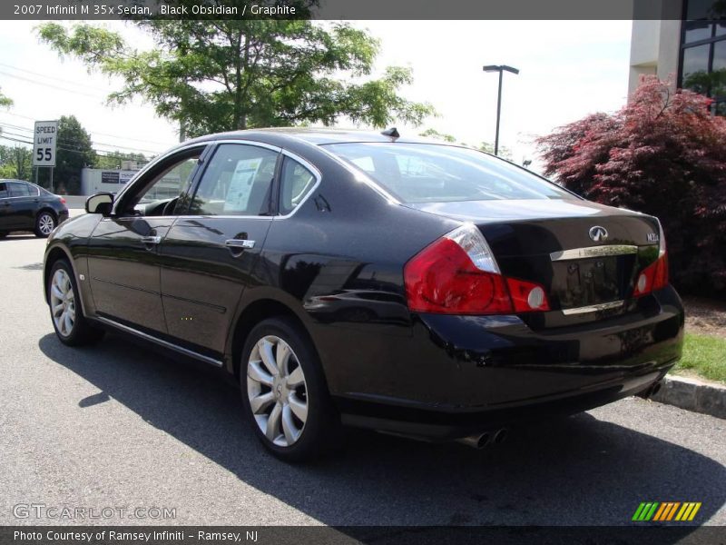 Black Obsidian / Graphite 2007 Infiniti M 35x Sedan