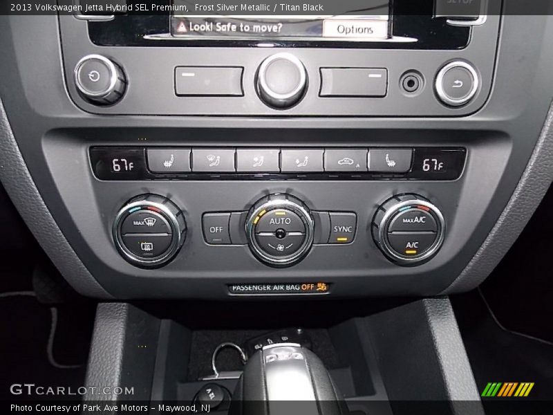 Frost Silver Metallic / Titan Black 2013 Volkswagen Jetta Hybrid SEL Premium