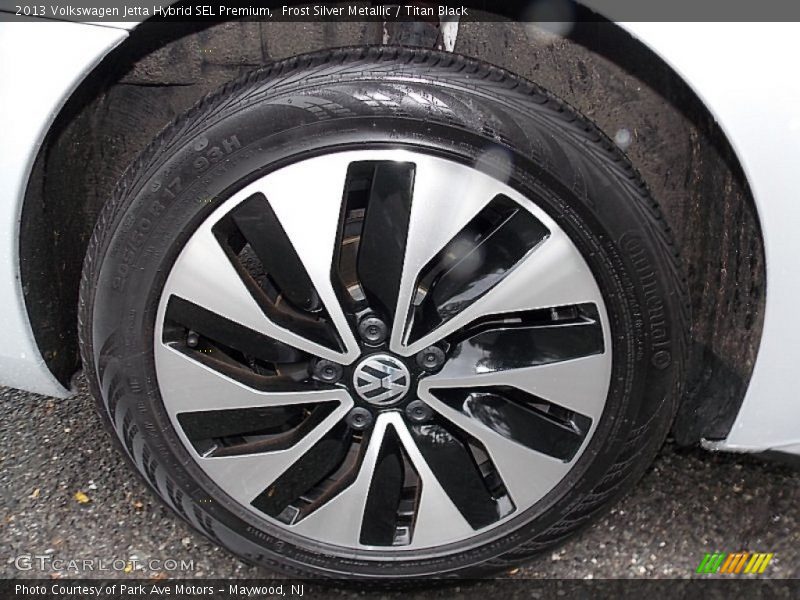 Frost Silver Metallic / Titan Black 2013 Volkswagen Jetta Hybrid SEL Premium