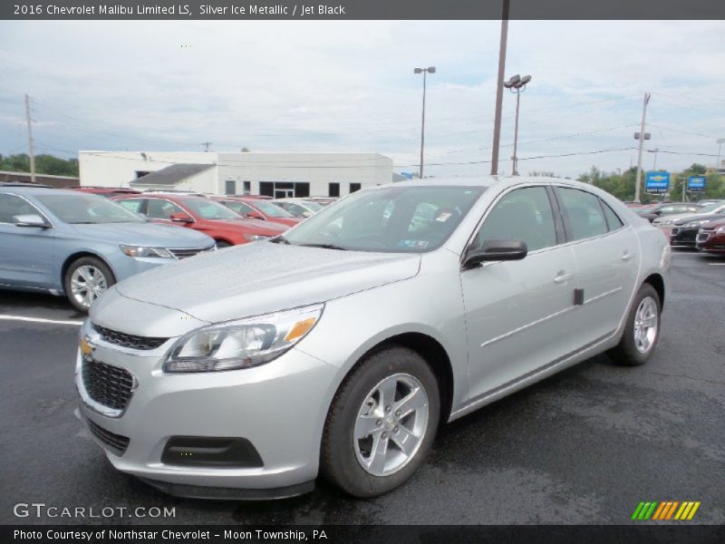Silver Ice Metallic / Jet Black 2016 Chevrolet Malibu Limited LS