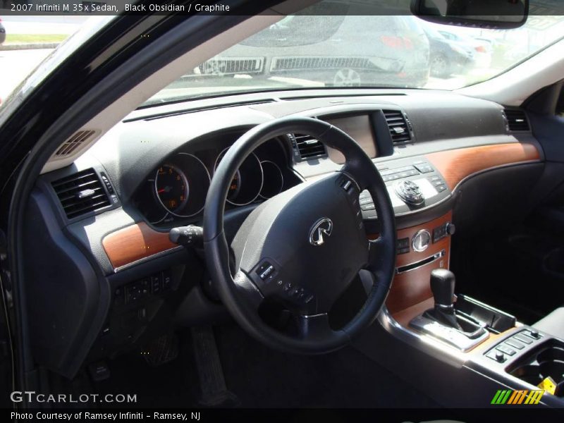 Black Obsidian / Graphite 2007 Infiniti M 35x Sedan