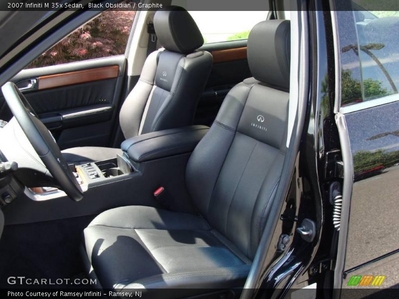 Black Obsidian / Graphite 2007 Infiniti M 35x Sedan