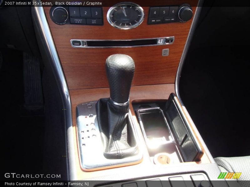 Black Obsidian / Graphite 2007 Infiniti M 35x Sedan