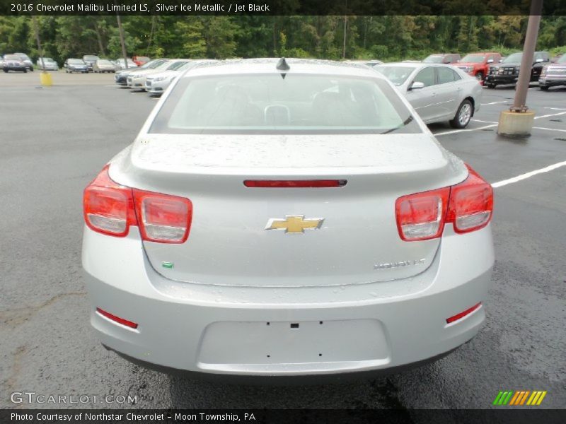 Silver Ice Metallic / Jet Black 2016 Chevrolet Malibu Limited LS
