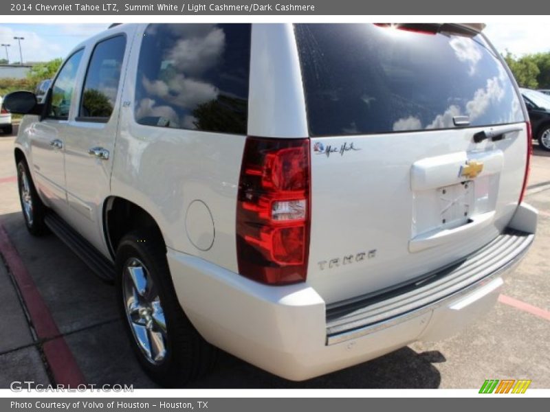 Summit White / Light Cashmere/Dark Cashmere 2014 Chevrolet Tahoe LTZ