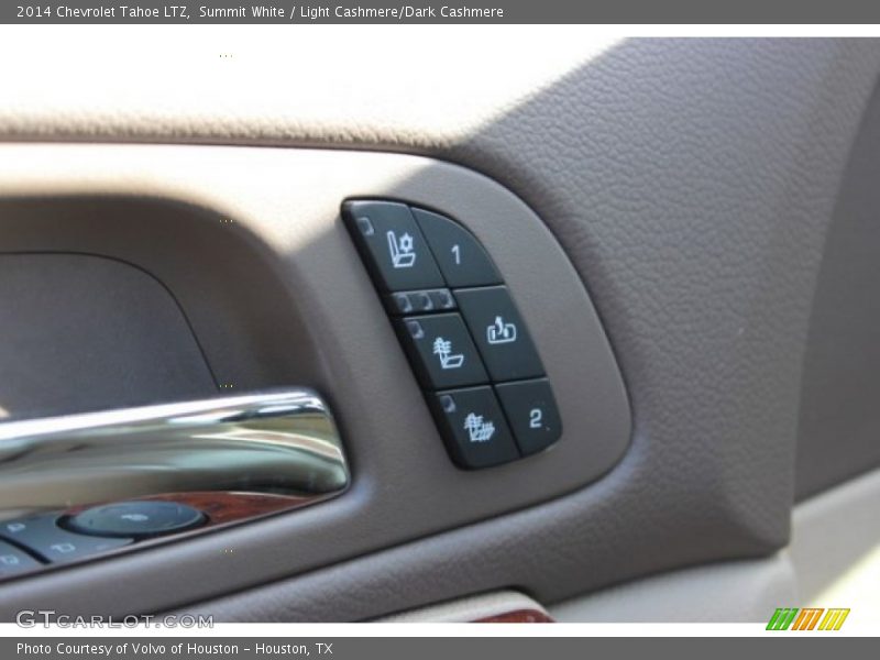Summit White / Light Cashmere/Dark Cashmere 2014 Chevrolet Tahoe LTZ