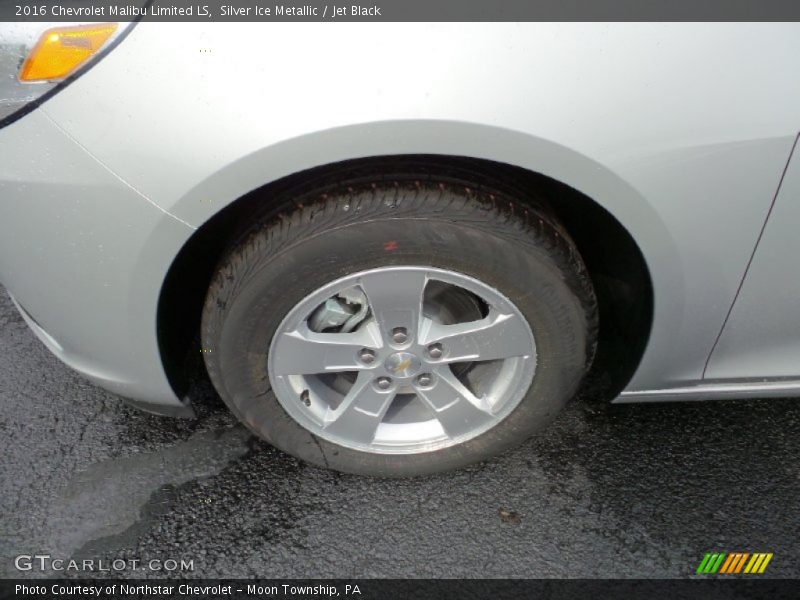 Silver Ice Metallic / Jet Black 2016 Chevrolet Malibu Limited LS