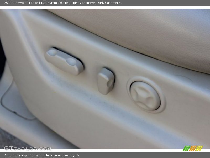Summit White / Light Cashmere/Dark Cashmere 2014 Chevrolet Tahoe LTZ