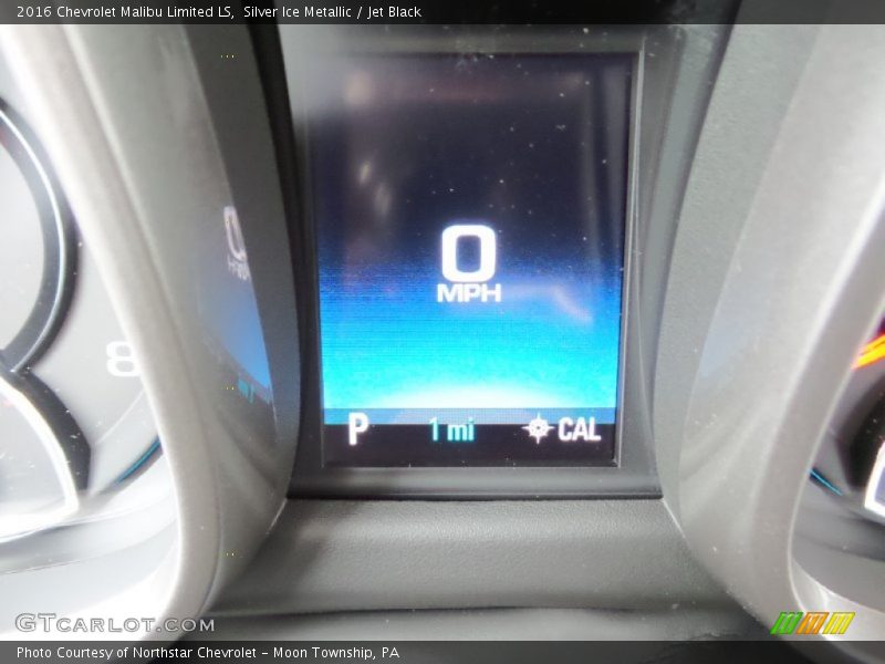 Silver Ice Metallic / Jet Black 2016 Chevrolet Malibu Limited LS