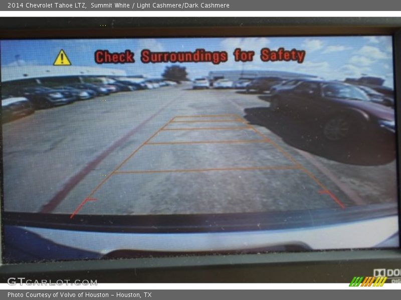 Summit White / Light Cashmere/Dark Cashmere 2014 Chevrolet Tahoe LTZ