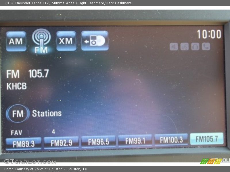 Summit White / Light Cashmere/Dark Cashmere 2014 Chevrolet Tahoe LTZ