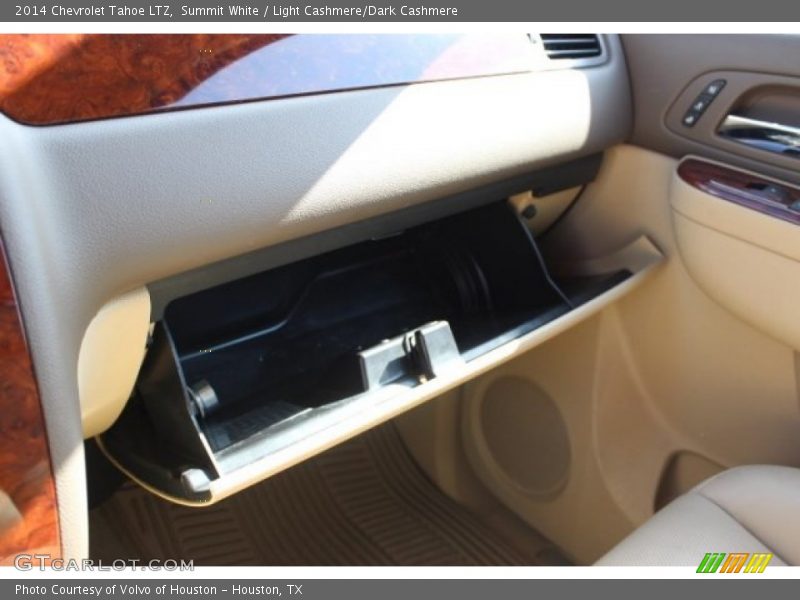 Summit White / Light Cashmere/Dark Cashmere 2014 Chevrolet Tahoe LTZ