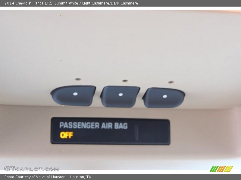 Summit White / Light Cashmere/Dark Cashmere 2014 Chevrolet Tahoe LTZ