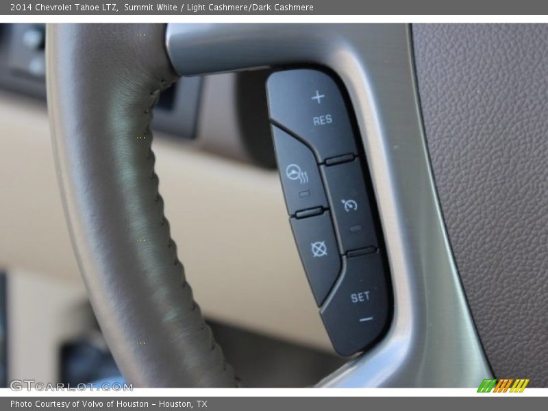 Summit White / Light Cashmere/Dark Cashmere 2014 Chevrolet Tahoe LTZ