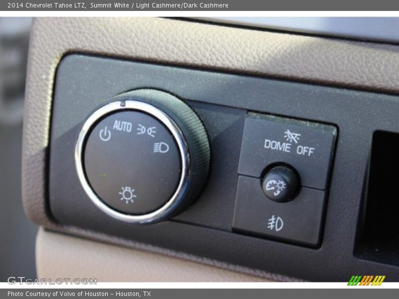 Summit White / Light Cashmere/Dark Cashmere 2014 Chevrolet Tahoe LTZ