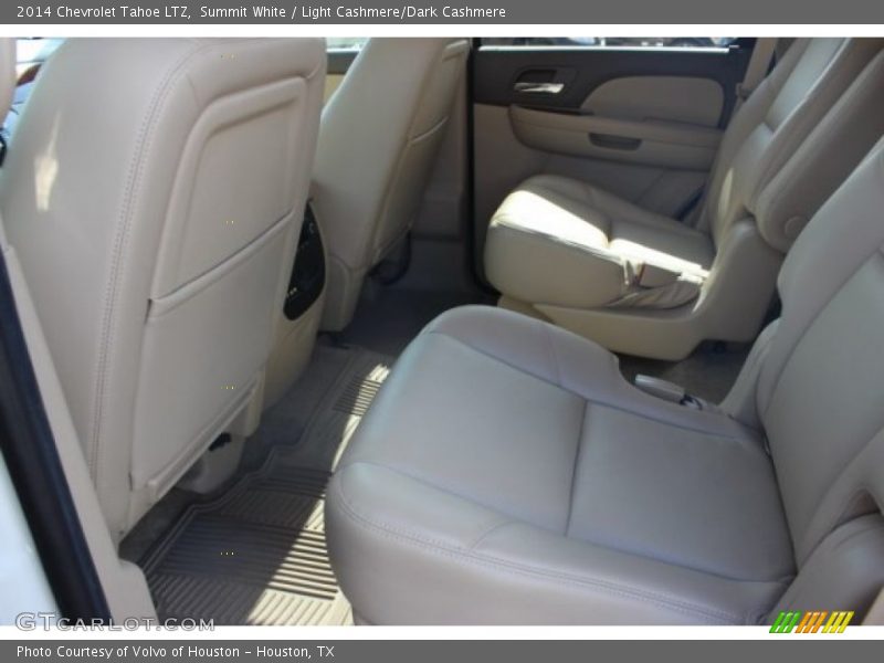 Summit White / Light Cashmere/Dark Cashmere 2014 Chevrolet Tahoe LTZ