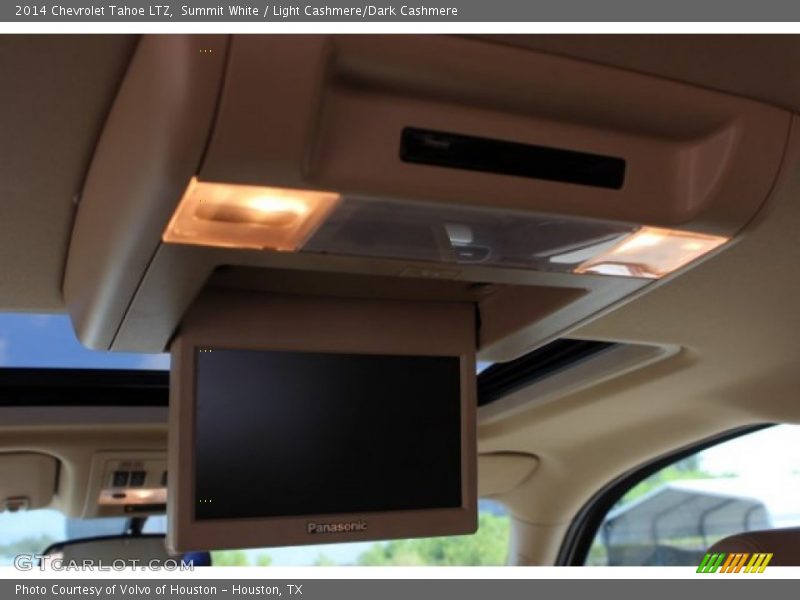 Summit White / Light Cashmere/Dark Cashmere 2014 Chevrolet Tahoe LTZ