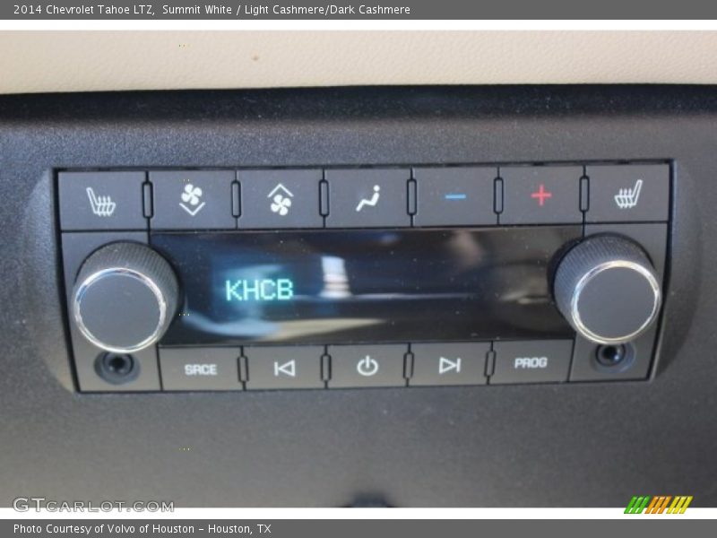 Summit White / Light Cashmere/Dark Cashmere 2014 Chevrolet Tahoe LTZ