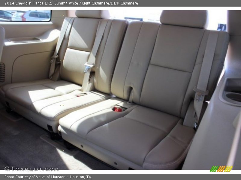 Summit White / Light Cashmere/Dark Cashmere 2014 Chevrolet Tahoe LTZ