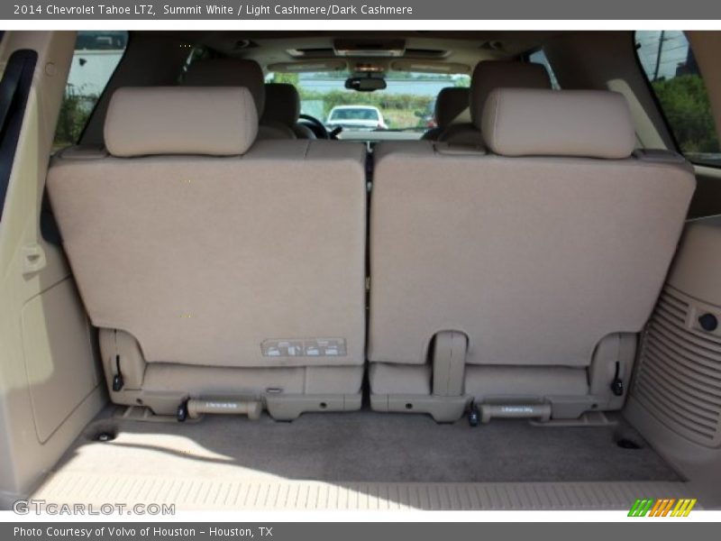 Summit White / Light Cashmere/Dark Cashmere 2014 Chevrolet Tahoe LTZ