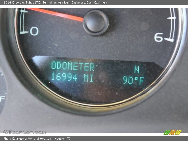 Summit White / Light Cashmere/Dark Cashmere 2014 Chevrolet Tahoe LTZ